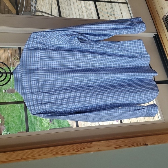 Egara Non-Iron Slim Fit Long Sleeve Casual Button Down Sz. L Shirt - Picture 5 of 11